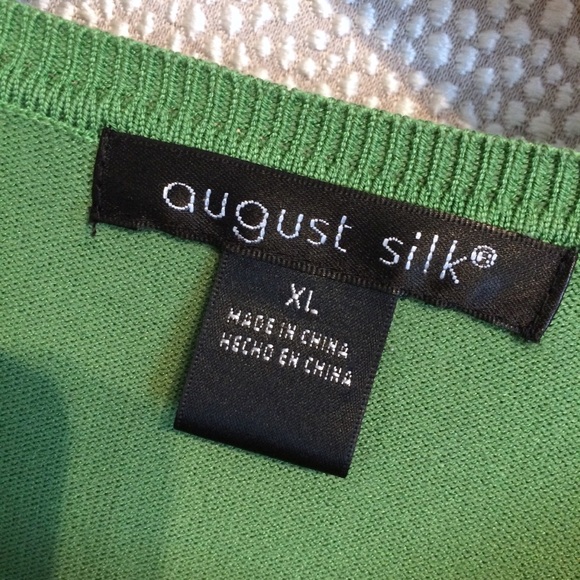 XL August Silk Sleeveless Sweater - Picture 7 of 8